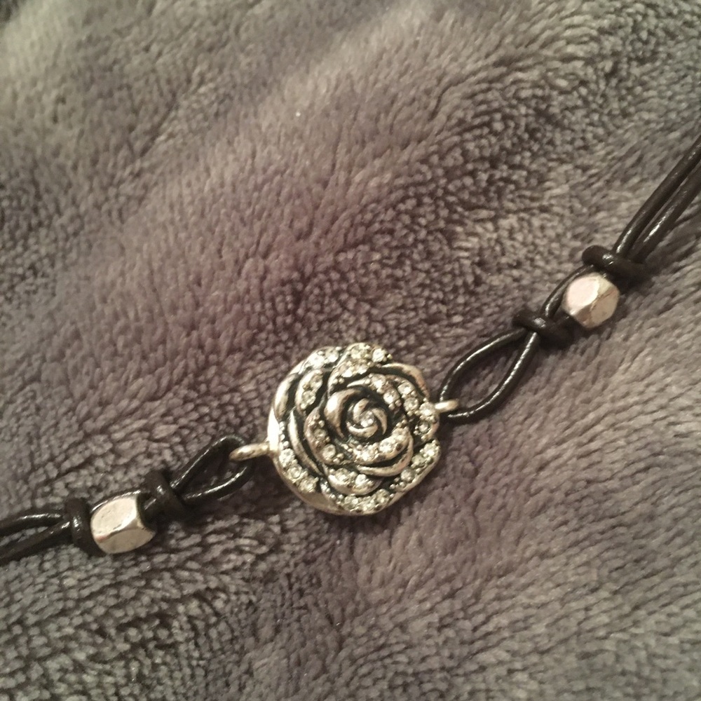 Fossil rose bracelet